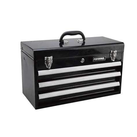 performax 3 drawer metal tool box|Performax Tool Box .